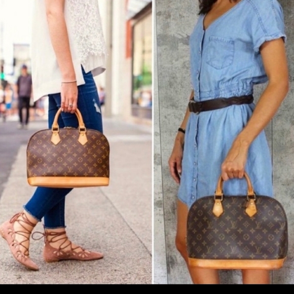 💯AUTHENTIC LOUIS VUITTON ALMA BAG - Picture 1 of 11